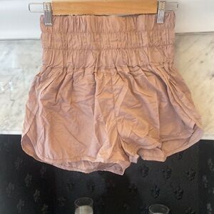 Free people movement pink shorts. Size small